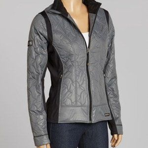 Kerrits Grey/Black Quilted Jacket M